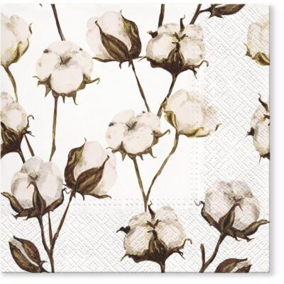 Cotton Branches Luncheon Napkins