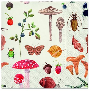 Forest Botany Luncheon Napkins
