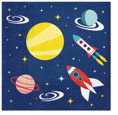 Space Luncheon Napkins
