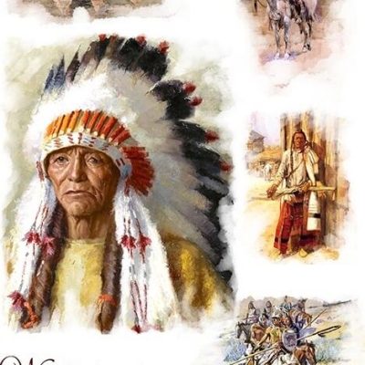 Cherokee Indians Rice Paper