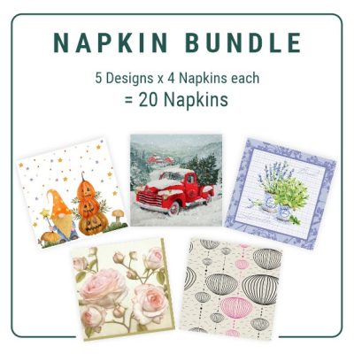 Napkin Bundle – 4 SEASONS II- Cocktail