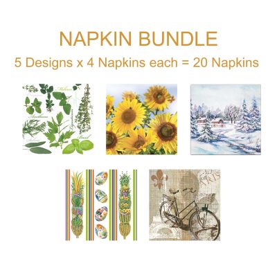Napkin Bundle – 4 SEASONS IV – Lunch