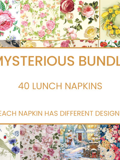 Napkin Bundle – Mysterious – Lunch